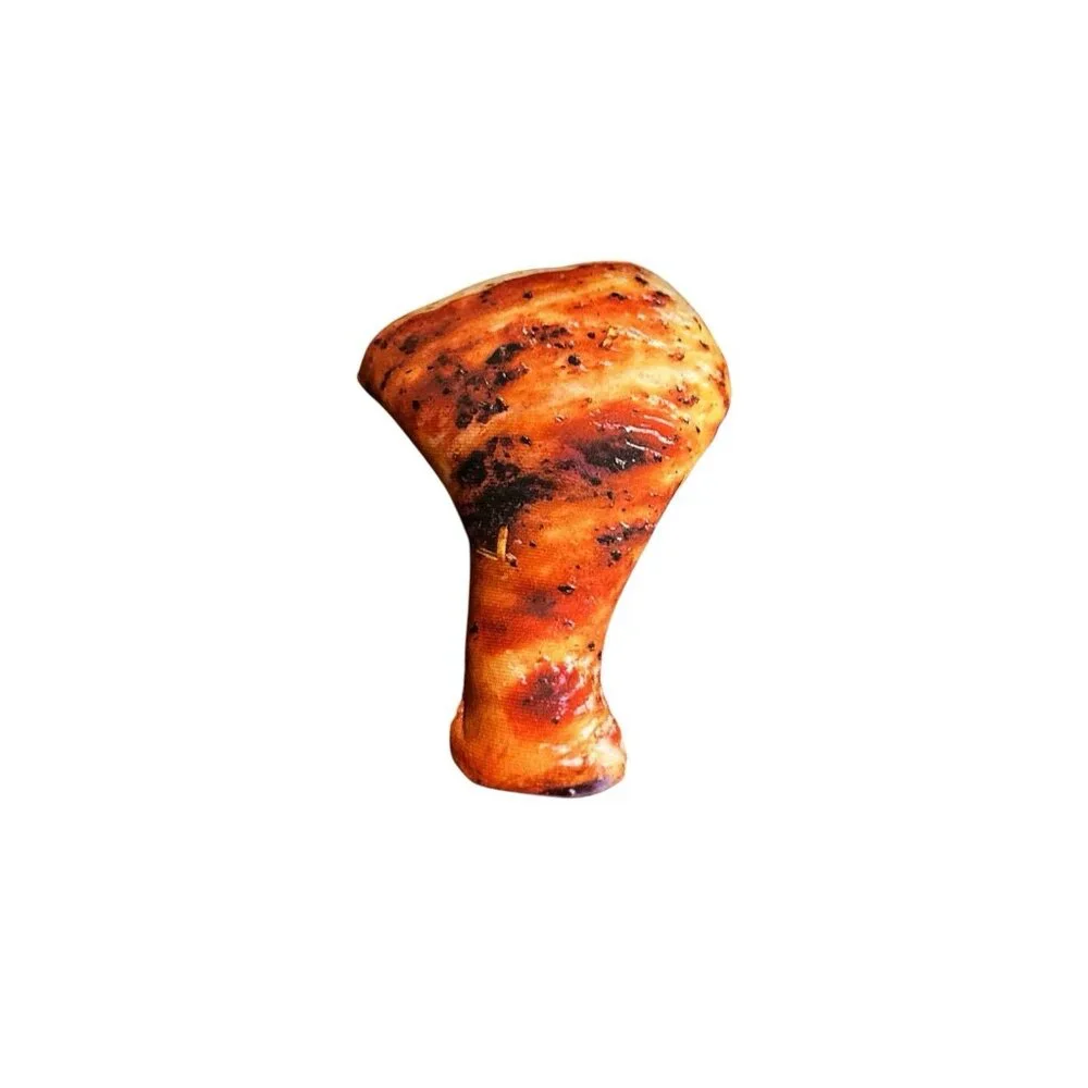 NEW dog chew toy plush with‎ squeaker chicken leg